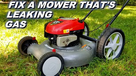 10 Reasons Your Lawn Mower is Leaking Gas